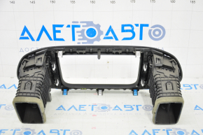 Air duct dashboard central Jeep Compass 17- black, for 8.4" inches