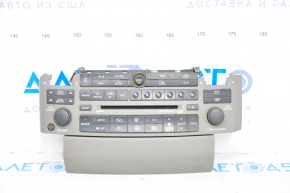 Frame trim with display control, radio, climate control, air ducts Infiniti FX35 FX45 04-06 missing upper part of frame