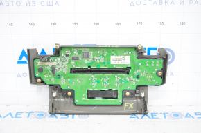 Frame trim with display control, radio, climate control, air ducts Infiniti FX35 FX45 04-06 missing upper part of frame