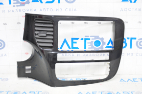 Air duct dashboard central Mitsubishi Outlander 14-21 black