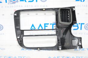 Air duct dashboard central Mitsubishi Outlander 14-21 black