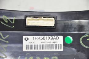 Climate control Dodge Journey 11 - under the small display, broken fasteners