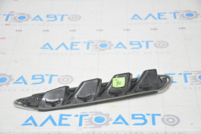 Air duct trim on the wing front right BMW X3 G01 18-21 matte chrome