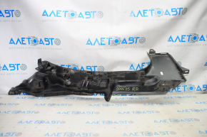 Door sill trim rear right Fiat 500L 14 - black, rubbed