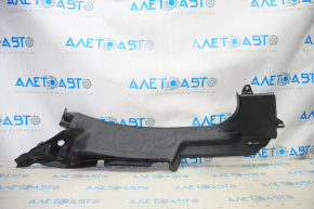 Door sill trim rear left Fiat 500L 14 - black, broken crepe, rubbed
