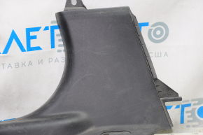 Door sill trim rear left Fiat 500L 14 - black, broken crepe, rubbed