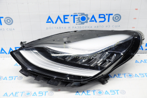 Headlight front left Tesla Model 3 18-20 LED with mount, for polishing