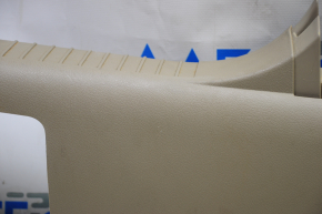 Door sill trim left Jeep Compass 11-16 beige, broken crepe, scratches