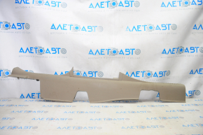 Door sill trim left Jeep Compass 11-16 beige, broken crepe, scratches