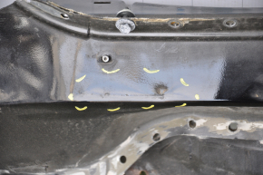 Rear panel Ford Focus mk3 11-18 4d complete 2 parts, black, dented