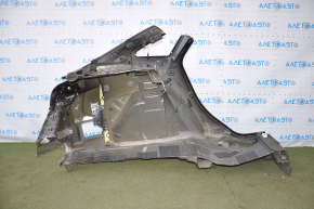 Quarter wing rear left Ford Focus mk3 11-18 4d black, bumps, dented