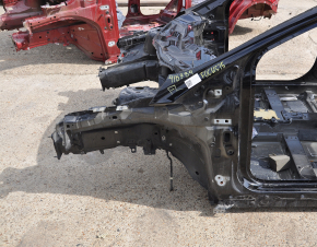 Front quarter left Ford Focus mk3 11-18 black, on the body