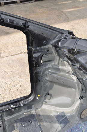 Front quarter left Ford Focus mk3 11-18 black, on the body