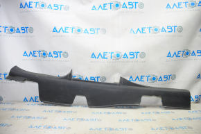 Left door sill plate for Jeep Compass 11-16, black, cracked, scratched