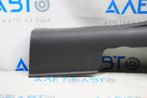 Door sill trim inner right Jeep Patriot 11-17 black, worn