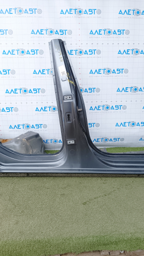 Front right quarter VW Jetta 19-24 graphite, with central pillar and rear sill