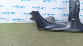 Front right quarter VW Jetta 19-24 graphite, with central pillar and rear sill
