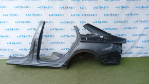Quarter wing rear left VW Jetta 19-24 graphite, with central pillar
