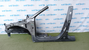 Front left quarter Infiniti QX50 19-20 graphite, with central pillar