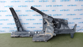 Front left quarter Infiniti QX50 19-20 graphite, with central pillar