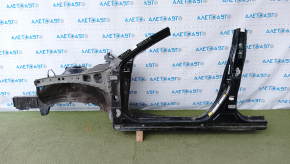 Front left quarter Lexus ES300h ES350 13- black, with central pillar, butt