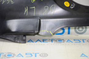 Door sill trim inner left VW Passat b8 16-19 USA black, no fragment, broken fastener, scratches