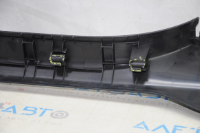 Door sill trim inner left VW Passat b8 16-19 USA black, no fragment, broken fastener, scratches