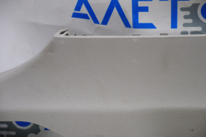 Door sill trim right VW Passat b7 12-15 USA gray, type 1 broken fastener, plastic turned white