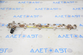 Lexus NX200t NX300 High Pressure Fuel Rail 15-21 with Sensor, Rusty