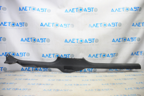 Door sill trim left VW Passat b7 12-15 USA black, scratches