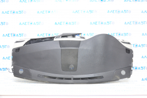 Dashboard front panel without AIRBAG Toyota Sienna 11-14 black with gray