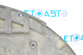 Front bumper protection Lincoln MKZ 13-16 crack in mount, torn