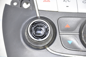 Climate control Dodge Journey 11 - under small display, broken fastener, missing button plug