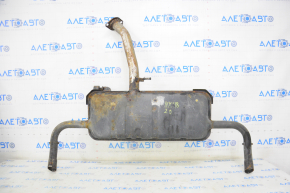 Muffler rear part with barrel Lexus NX300 18-21