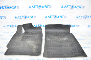 Set of mats Toyota Camry v50 12-14 rubber, black, not torn