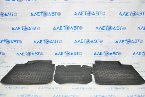 Set of mats Toyota Camry v50 12-14 rubber, black, not torn