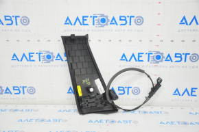 Arch trim left rear BMW X3 G01 18-21 black, with handle and cable
