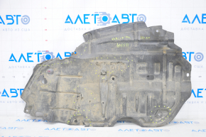 Right engine guard Toyota Avalon 13-15 pre-rest, broken fasteners, tears, scratches