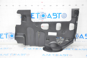 Front panel trim driver's footwell BMW X3 G01 18-21 black