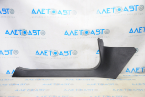 Door sill trim front left Tesla Model S 12-15 pre-rest, black, scratches