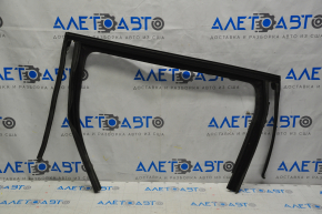 Upper rear left door molding Jeep Cherokee KL 14-22 matte, with glass seal