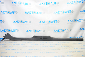 Door sill trim inner left VW Jetta 11-18 USA black, broken crepe, scratches