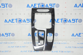 BMW X3 G01 18-21 black center console trim, insert black gloss