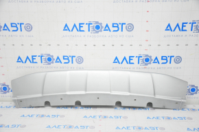 Lower trim of the front bumper BMW X3 G01 18-21 without molding, gray