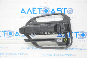 Lower grille front bumper left BMW X3 G01 18-21 under fog lights and parking sensors, black gloss