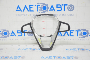 Steering wheel cover BMW X3 G01 18 - without heating, with chrome, scratch