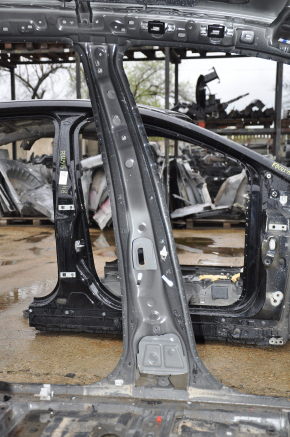 Body pillar central left Lexus NX200t NX300 NX300h 15-21 on the body