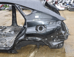Quarter wing rear left Lexus NX300 NX300h 18-21 under BSM black, on the body