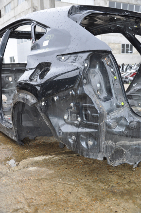 Quarter wing rear left Lexus NX300 NX300h 18-21 under BSM black, on the body