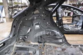 Quarter wing rear left Lexus NX300 NX300h 18-21 under BSM black, on the body